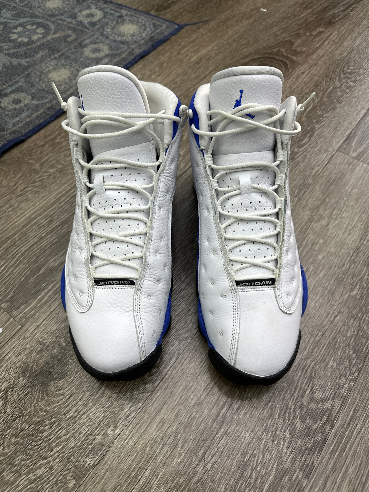 Jordan 13 White Hyper Royal Preloved