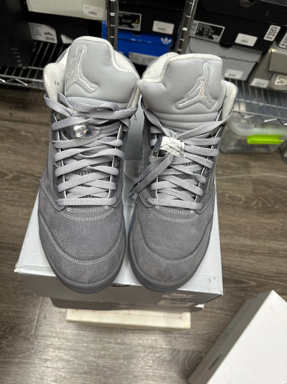 Jordan 5 Wolf Grey Preloved Size 9.5