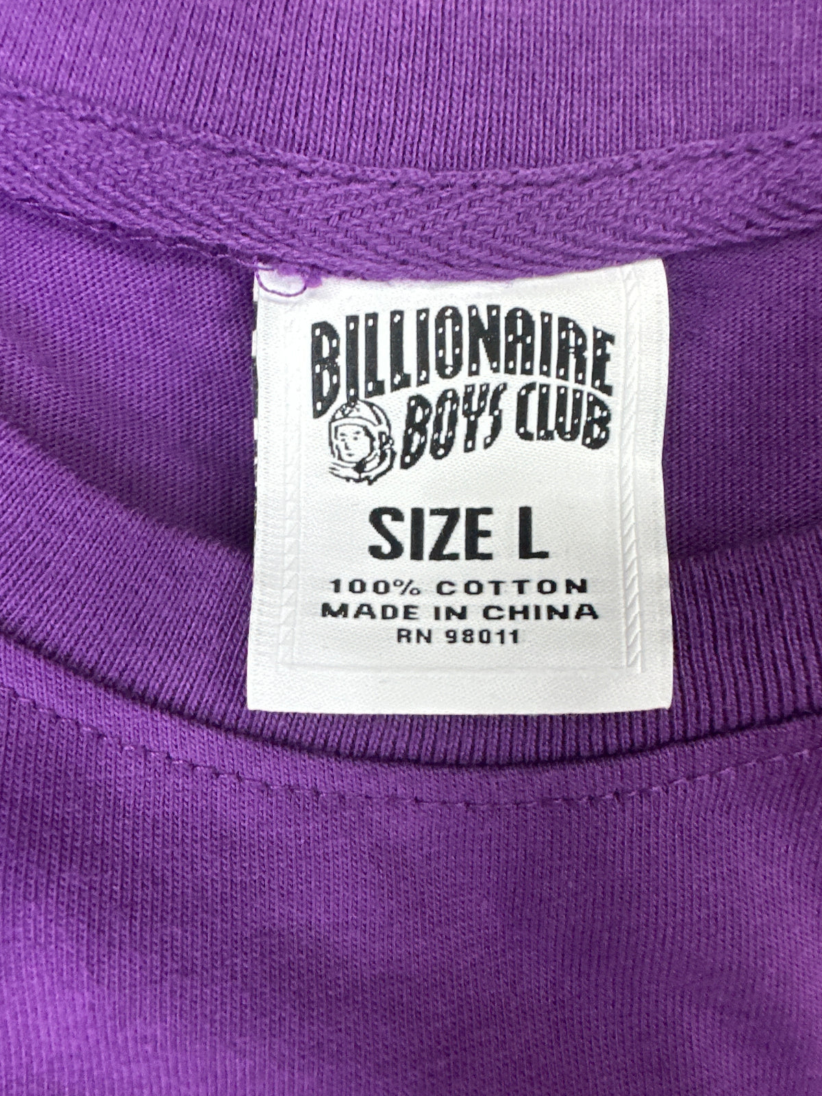 Billionaire Boys Club Astronaut Tee Purple New