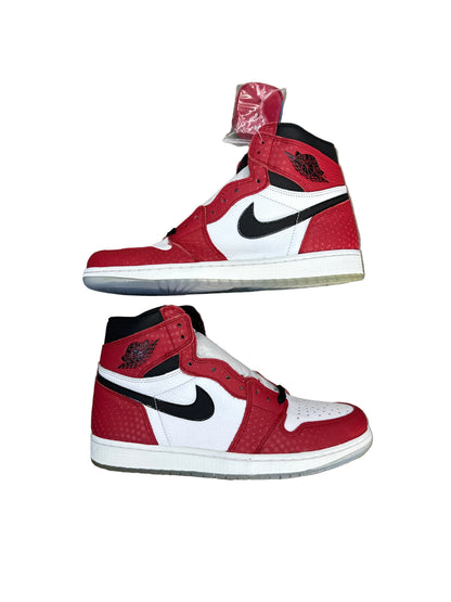 Jordan 1 High Spider-Man Origin Story New Size 9.5