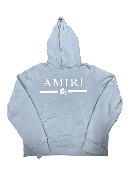 Amiri Ma Bar Logo Light Blue Preloved