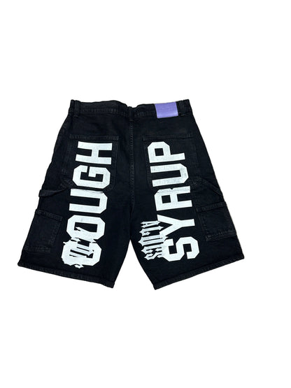 ALOCS Carpenter B/W Jean Shorts Preloved