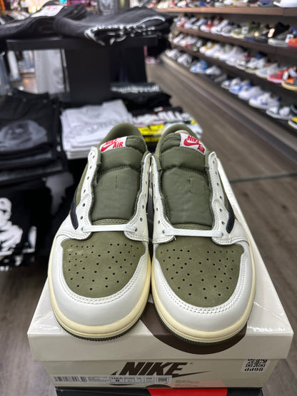 Jordan 1 Low Travis Scott Medium Olive New