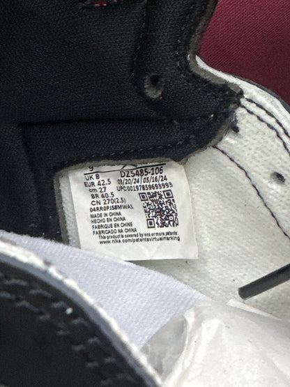 Jordan 1 Black Toe Reimagined New
