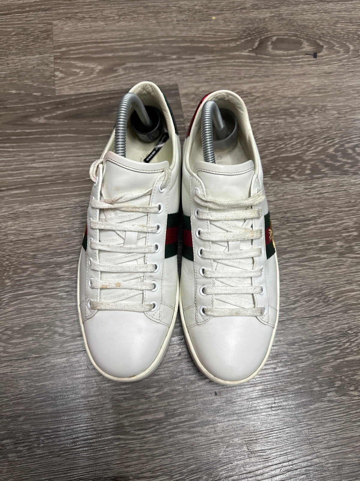 Gucci Ace Bees White/Green/Red Preloved