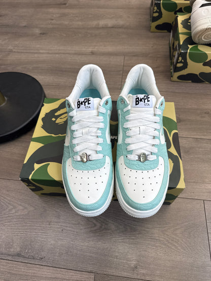 Bape Sta #4 Line Camo White Sax Preloved