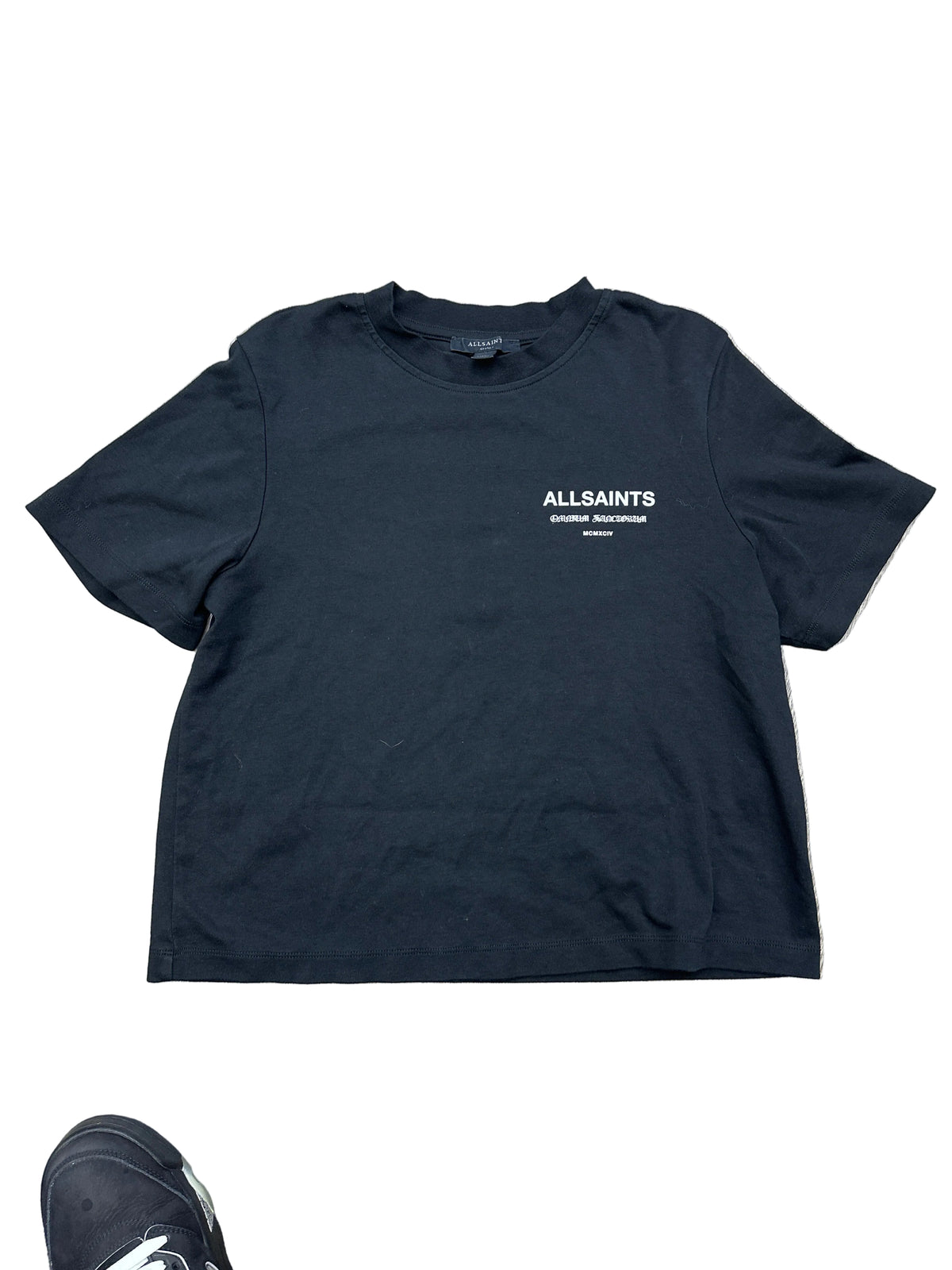 Allsaints Cropped Tee WMNS B/W Preloved