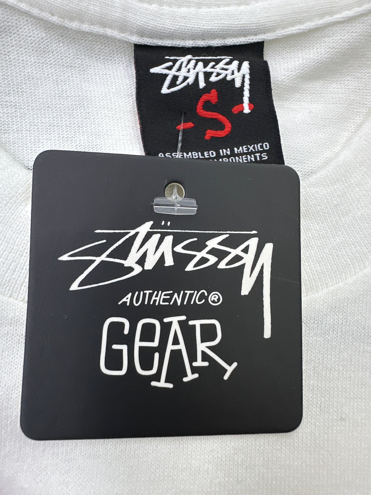 Stussy x Jon Naar Graffiti Kids Tee White New