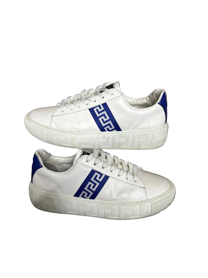 Versace Greca Low White/ Blue Preloved