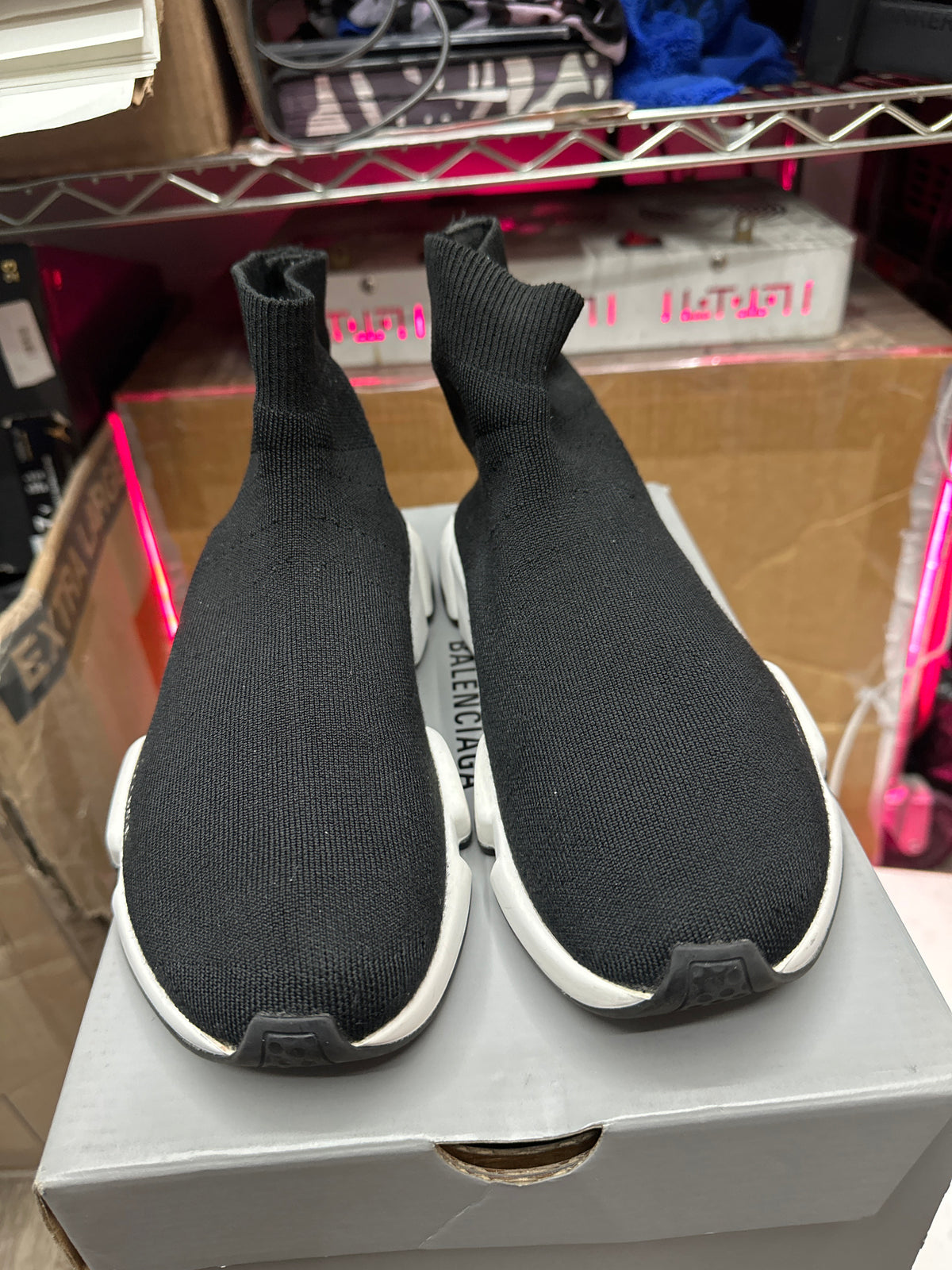 Balenciaga Speed Black/White Preloved