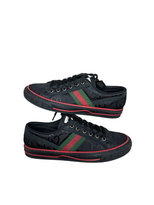 Gucci Tennis 1977 Off The Grid Low Blk/Grn/Rd Preloved