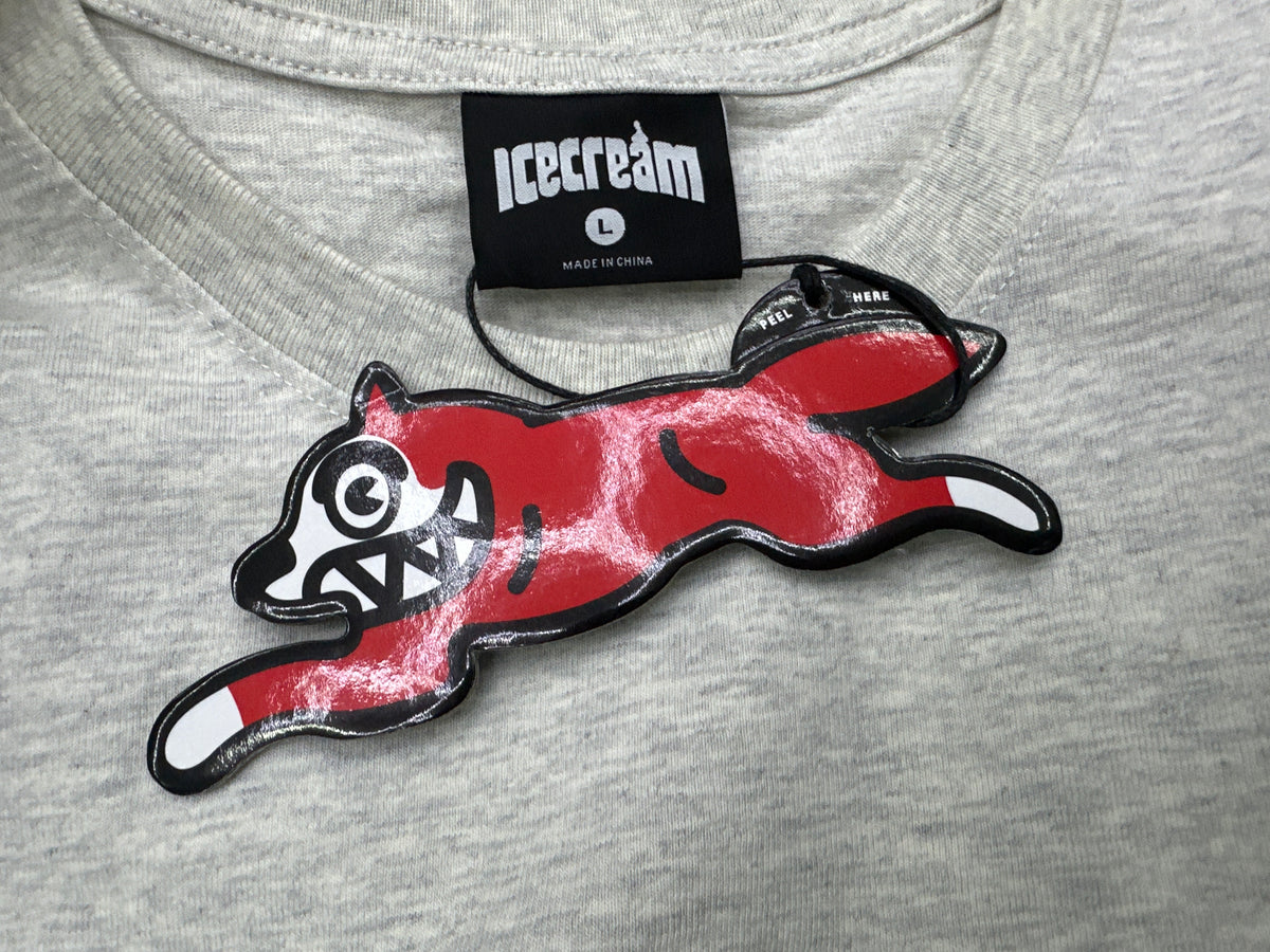 ICECREAM Dog Tee Heather Grey New