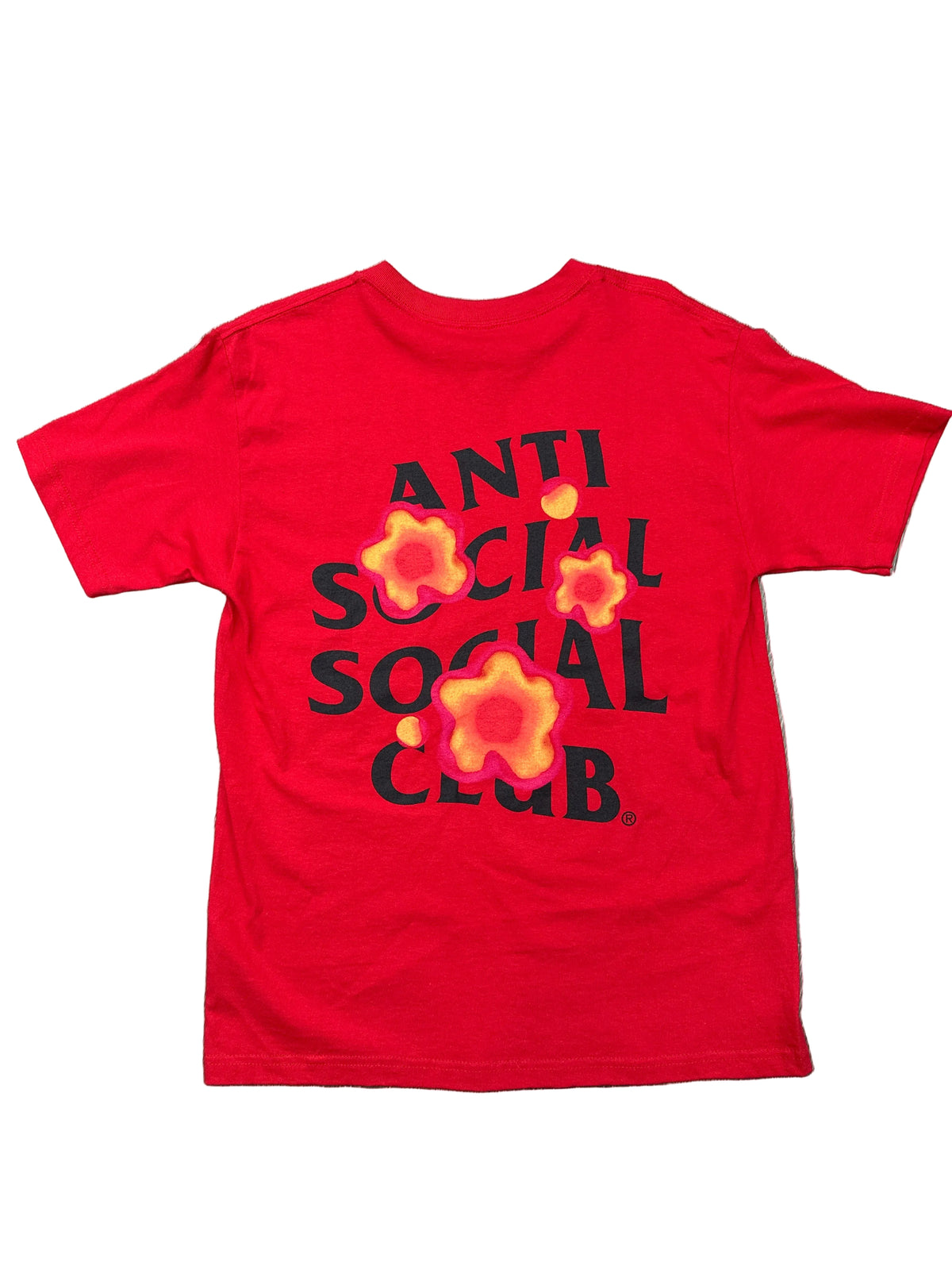 Anti Social Social Club Seeing The Feeling Tee Red New