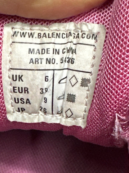 Balenciaga Track Sneakers Pink Preloved