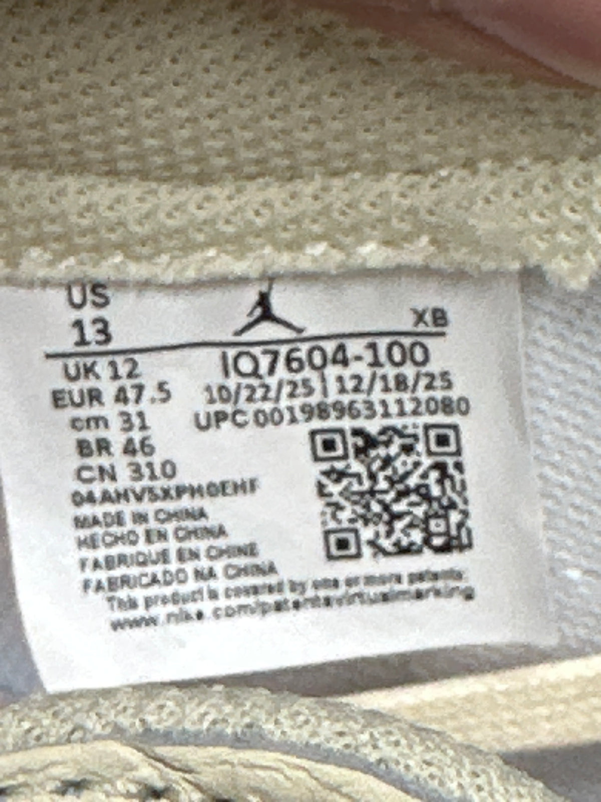Jordan 1 SP Travis Scott Shy Pink New
