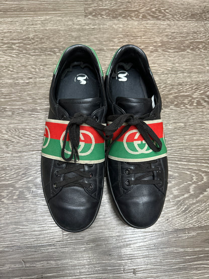 Gucci Ace Elastic Web Blk/Grn/Red Preloved