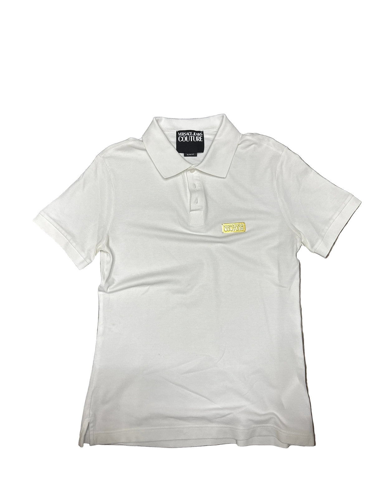 Versace Couture Polo White/Gold Preloved