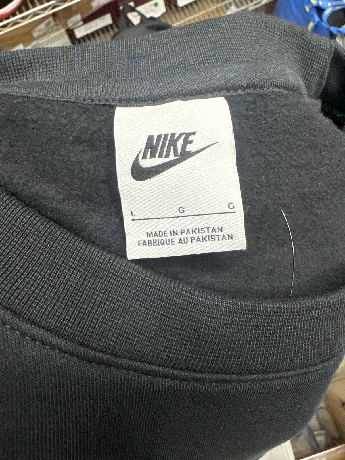 Nike Sportswear Club Fleece Crew-Neck Sweatshirt New