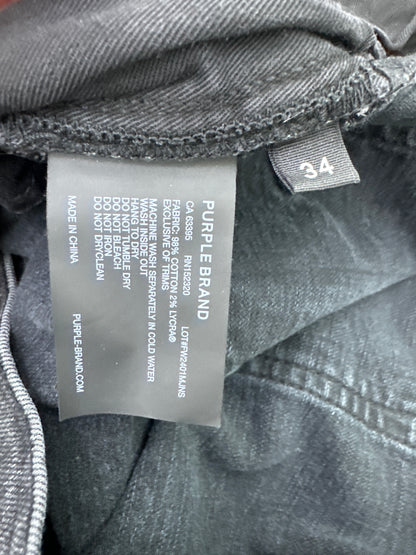Purple Jeans Washed Black Preloved