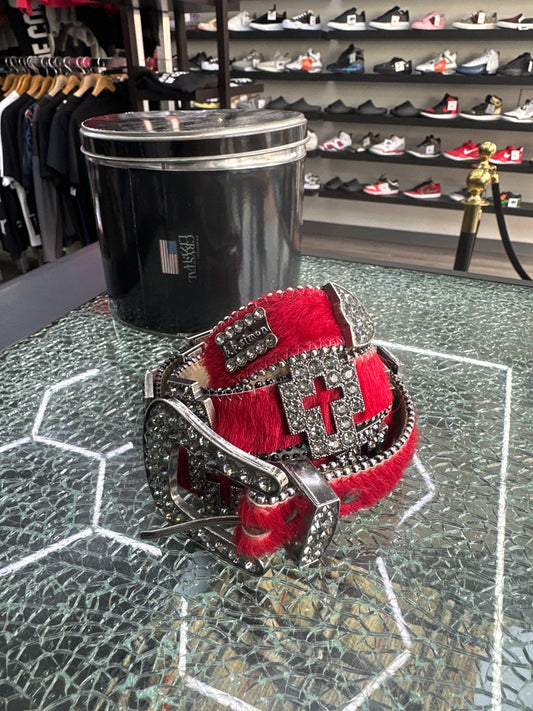 BB Simon Red Cross Belt Preloved