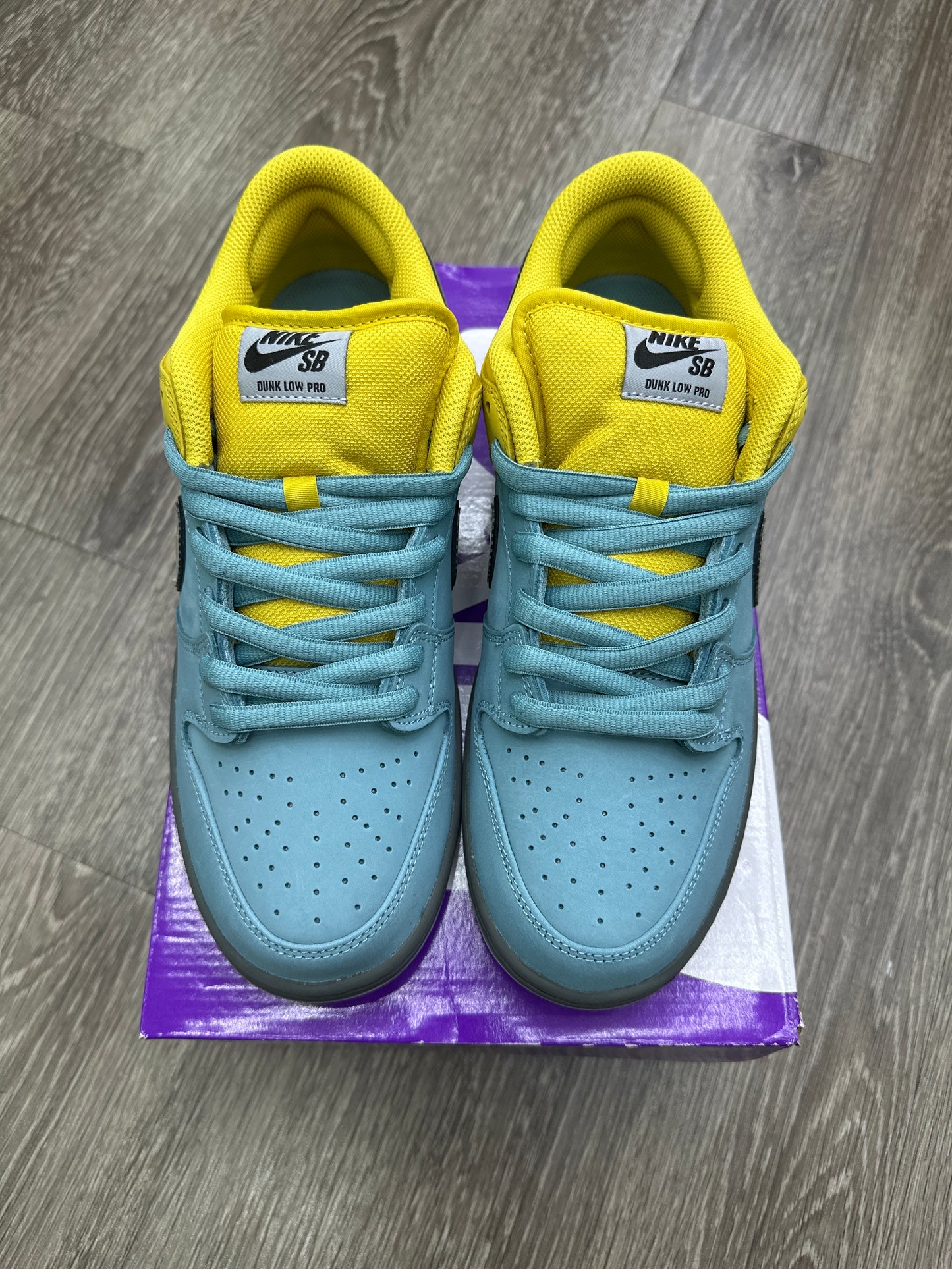 Nike SB Dunk Low Muni Lightning Denim Turquoise New