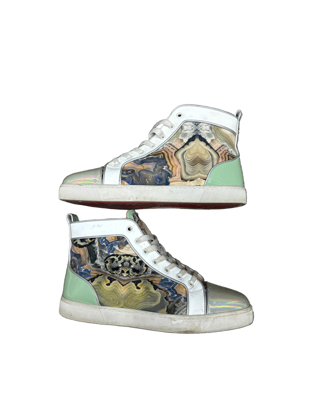 Christian Louboutin Louis Flat High Marble Preloved