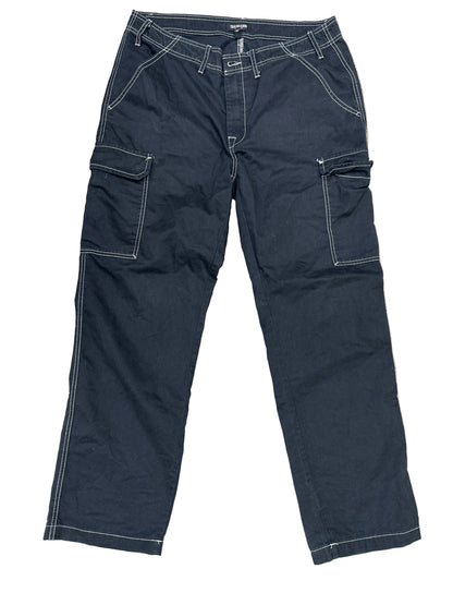 True Religion Cargo Pants Black Preloved