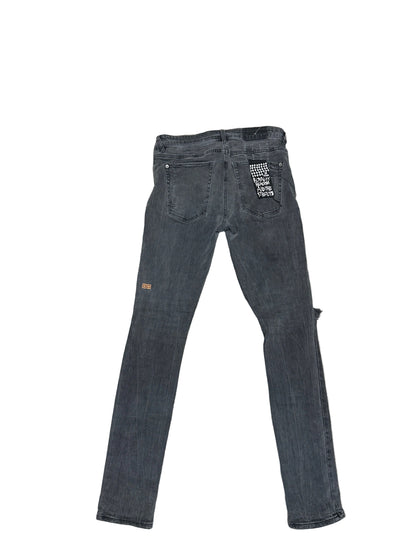 Ksubi Grey Jeans Distressed Preloved