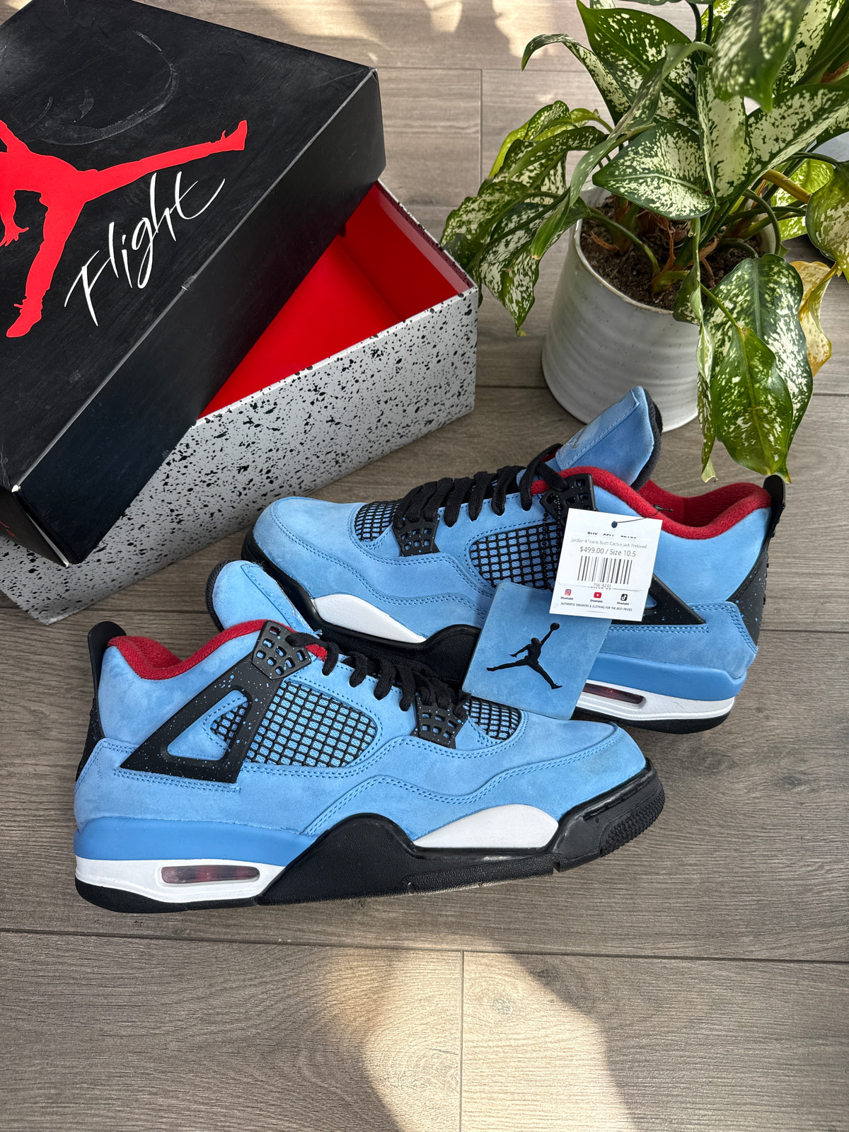 Jordan 4 Travis Scott Cactus Jack Preloved