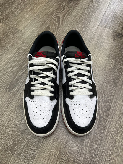 Jordan 1 Low Black Toe Preloved