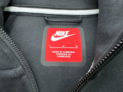 Nike Tech Zip Up Black New