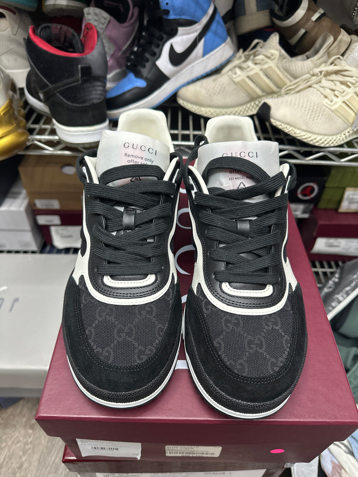 Gucci Re-Web Blk/White New
