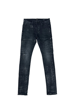 Purple Brand Black Jeans W/ Silver Splatter Preloved