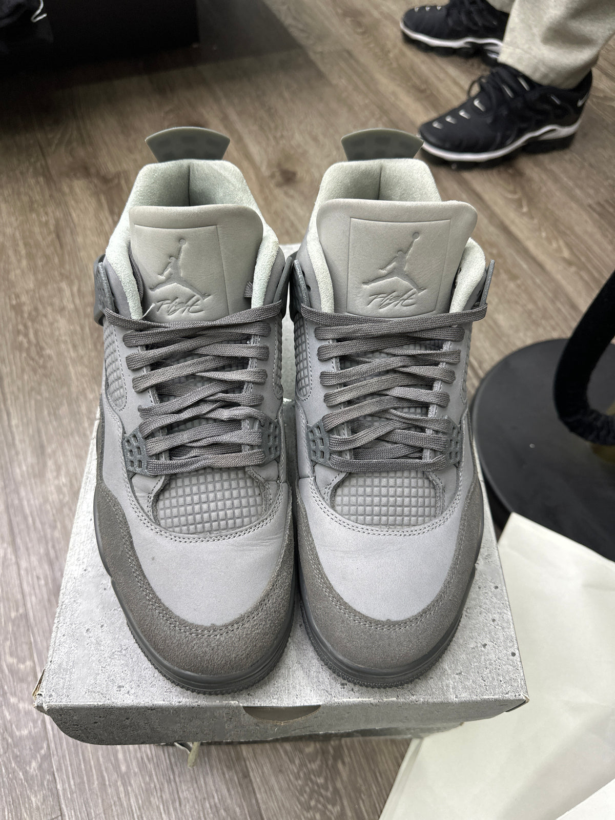 Jordan 4 Wet Cement Preloved