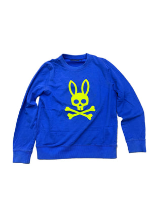 Psycho Bunny Crewneck Blue/Neon Preloved