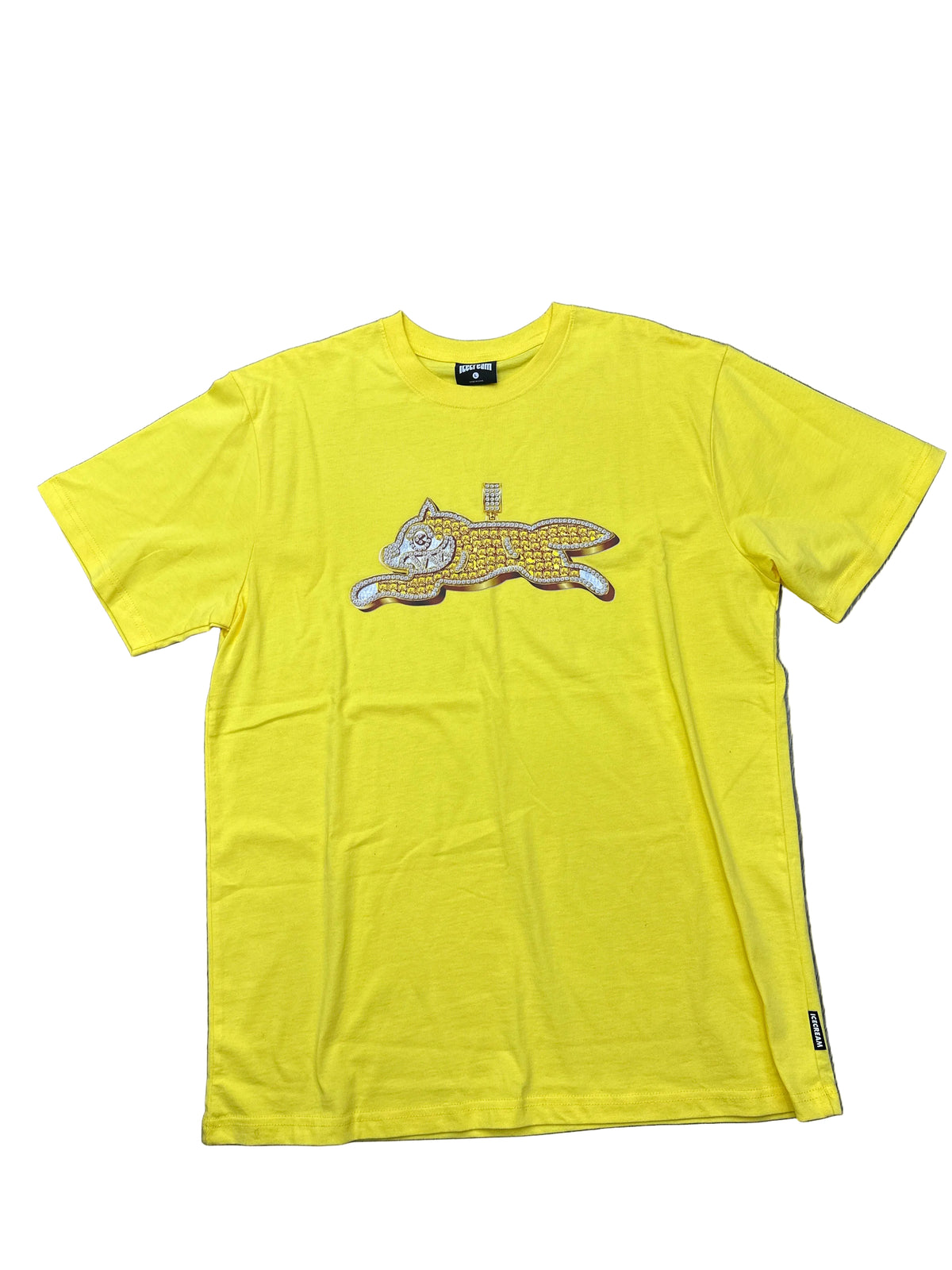 ICECREAM Dog Tee Yellow/Gold New
 