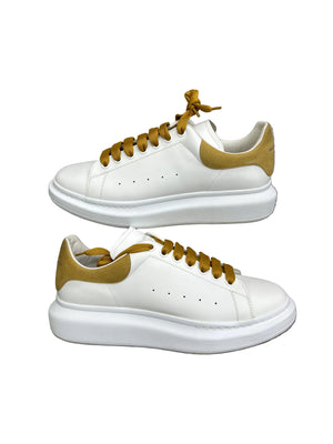 Alexander McQueen White/Ochre Preloved Size 45