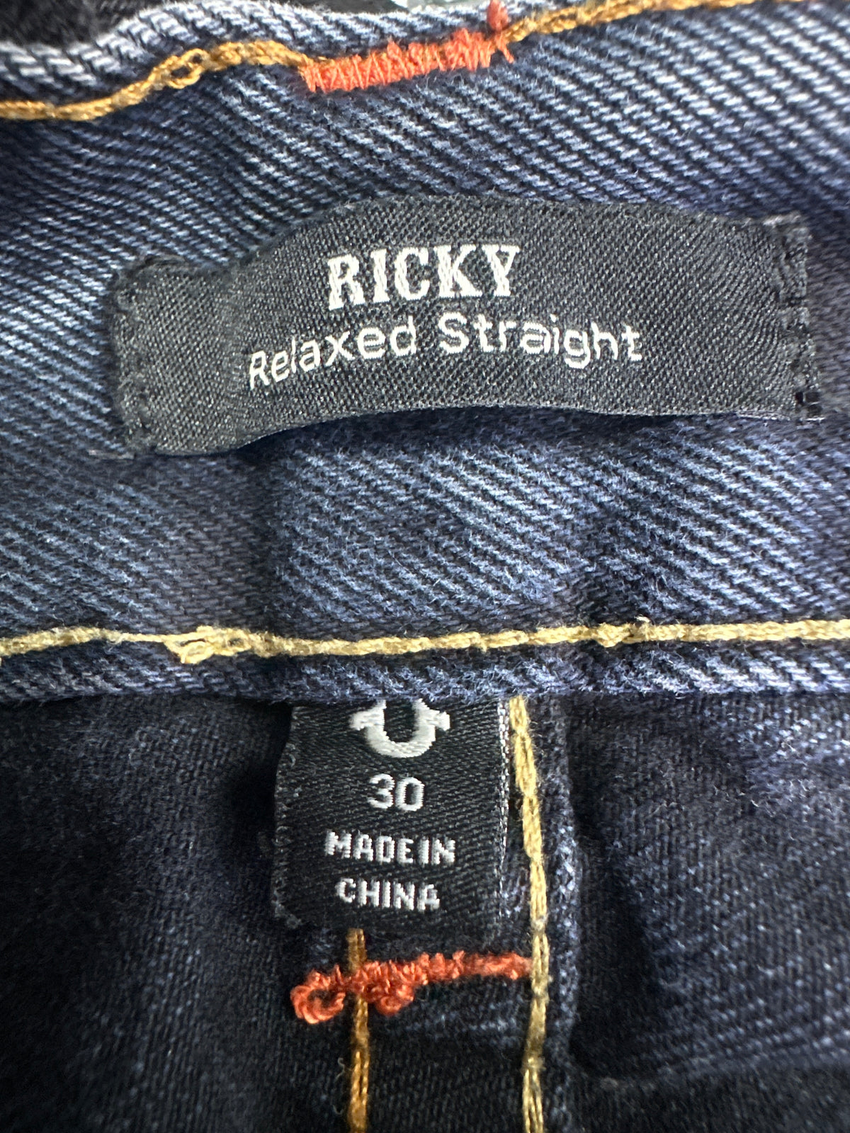 True Religion Ricky Jeans Blue Preloved