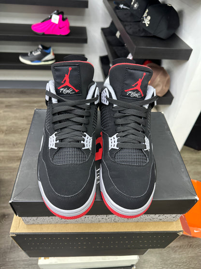 Jordan 4 Bred Preloved Size 10.5