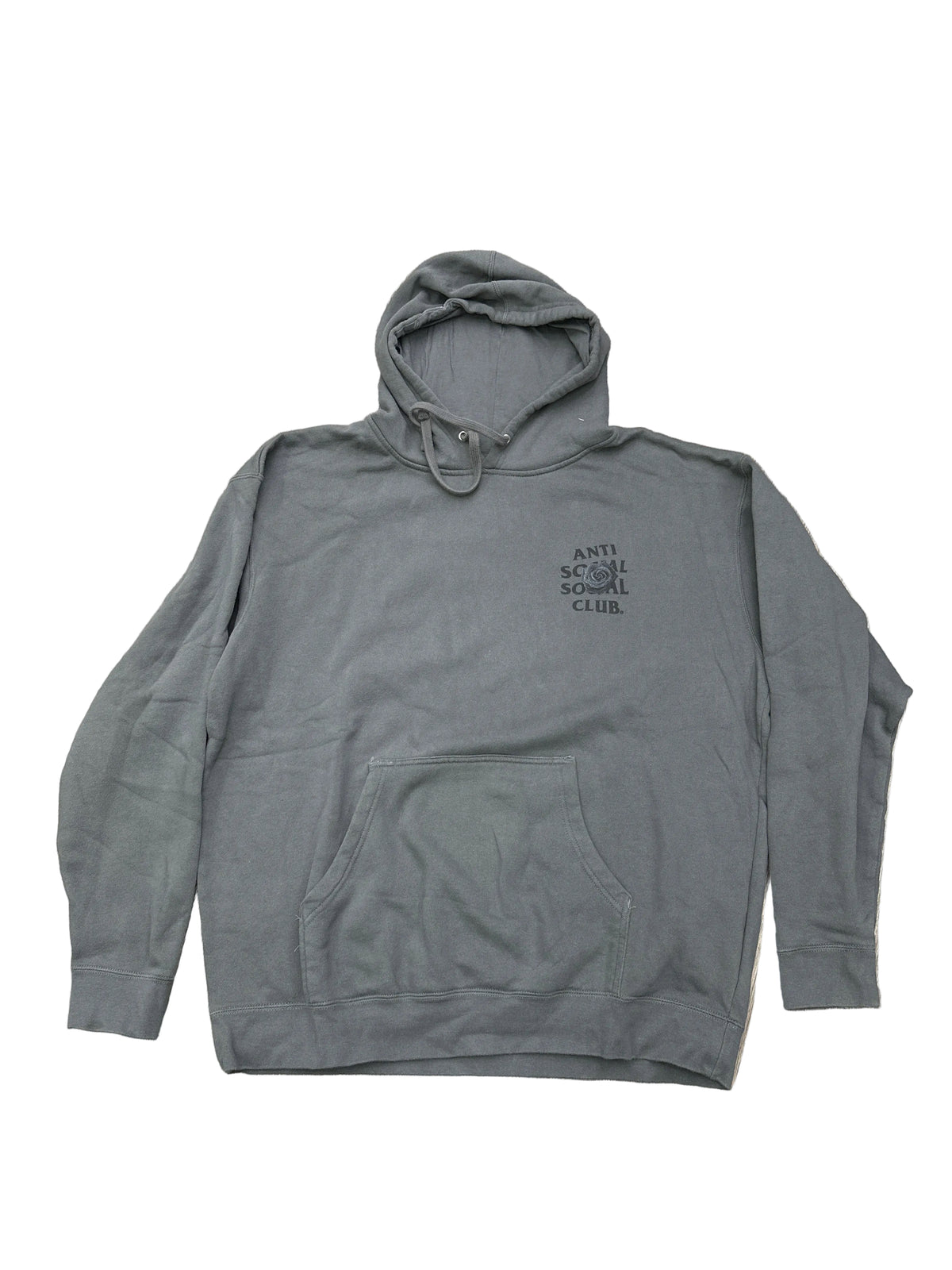 Anti Social Social Club Hoodie Grey Preloved