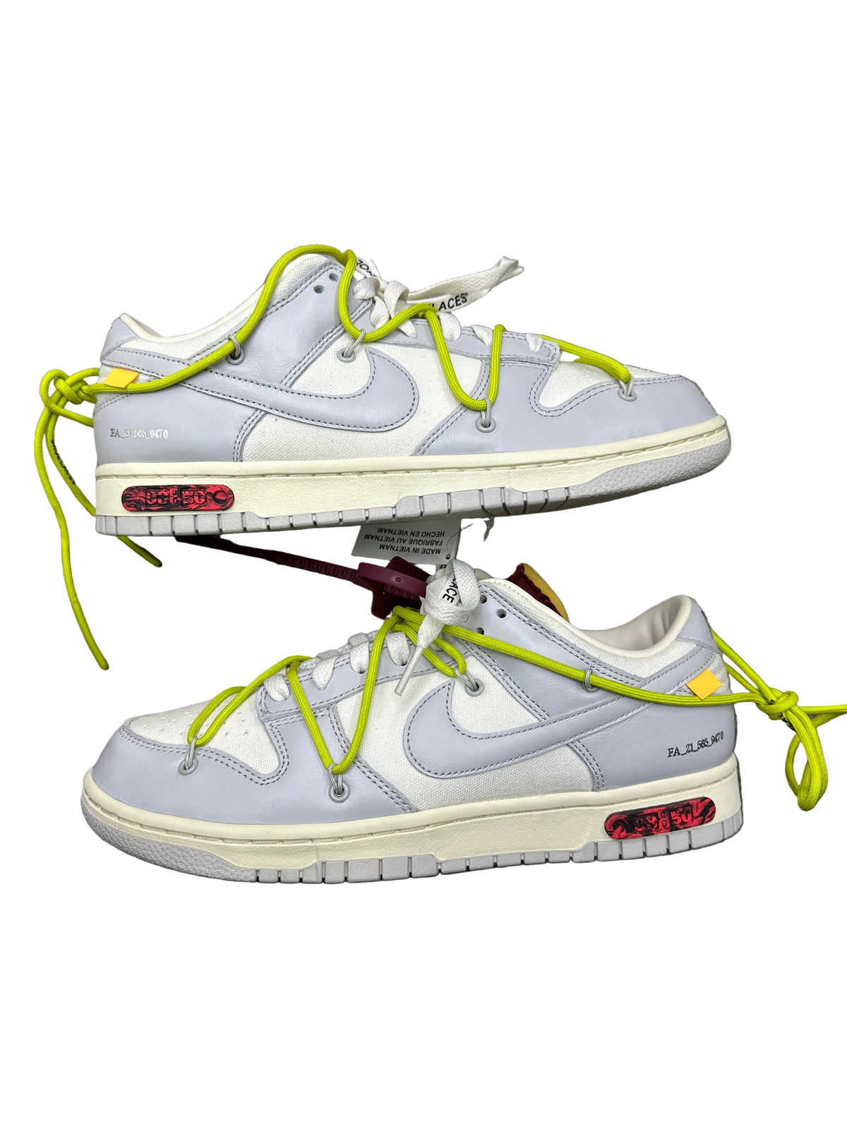 Off-White x Nike Dunk Low Lot 8 New