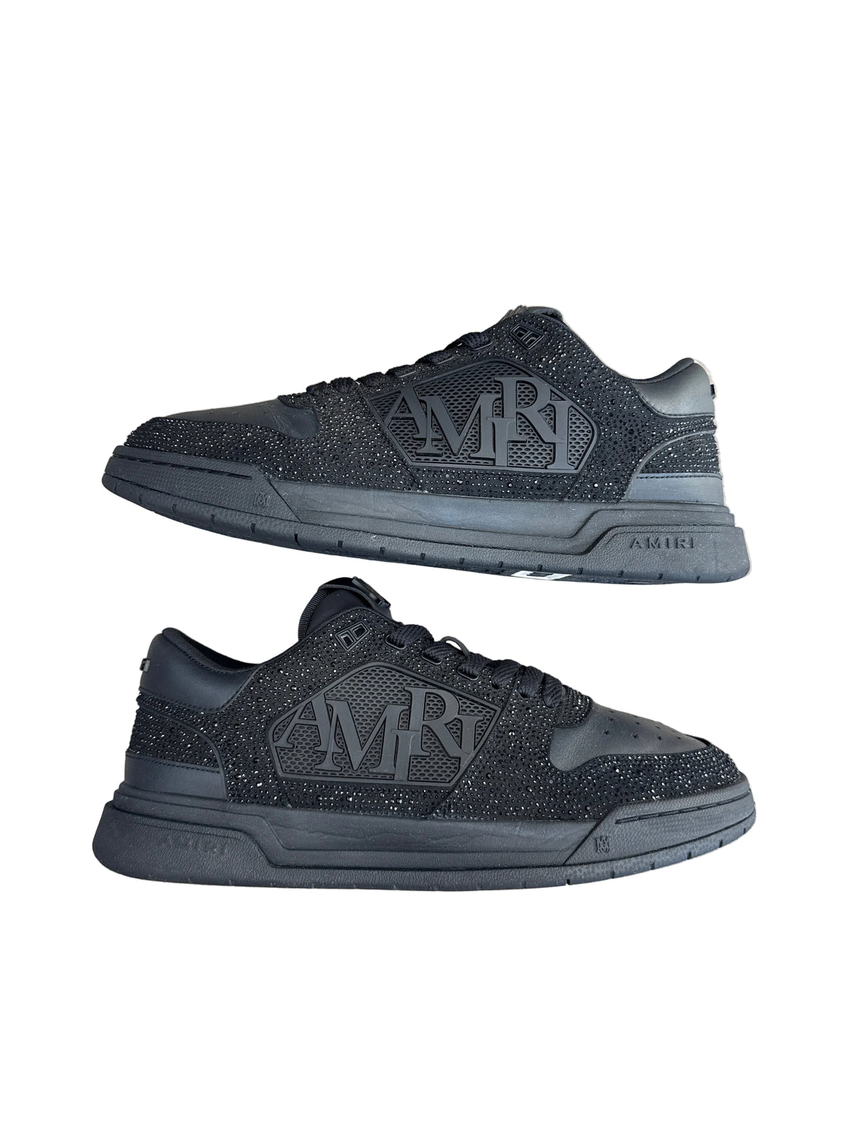 Amiri Crystal Black Low Preloved