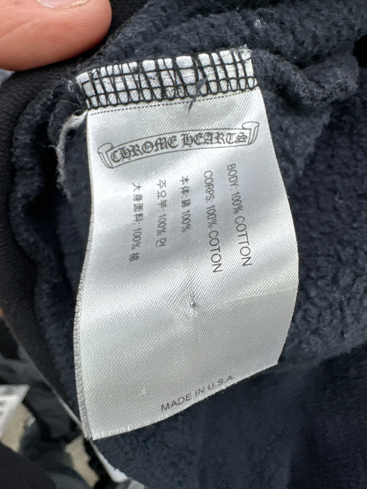 Chrome Hearts Marina Abramovic Hoodie B/Red Preloved