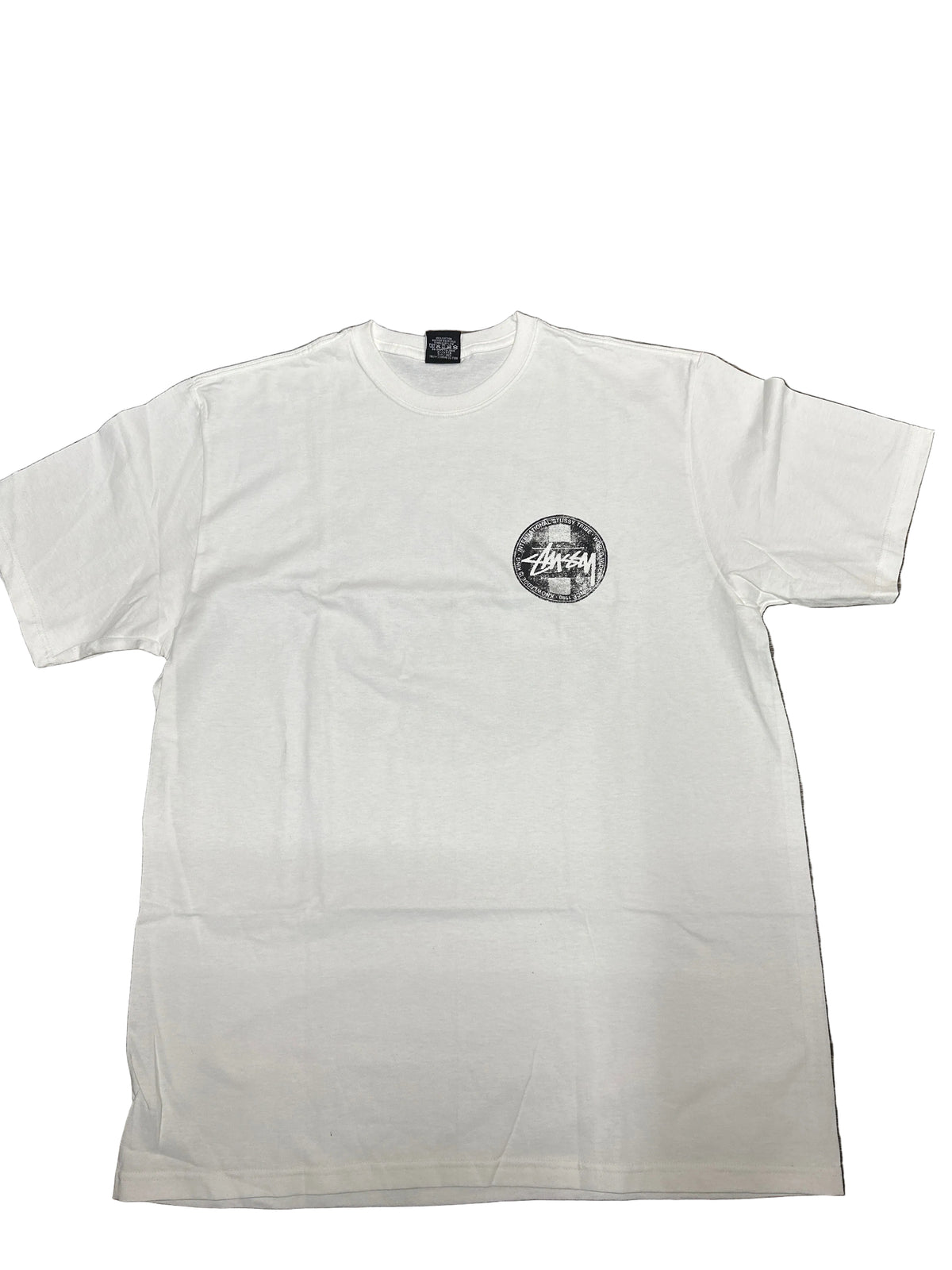 Stussy White Dot Stamp Tee New