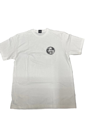 Stussy White Dot Stamp Tee New