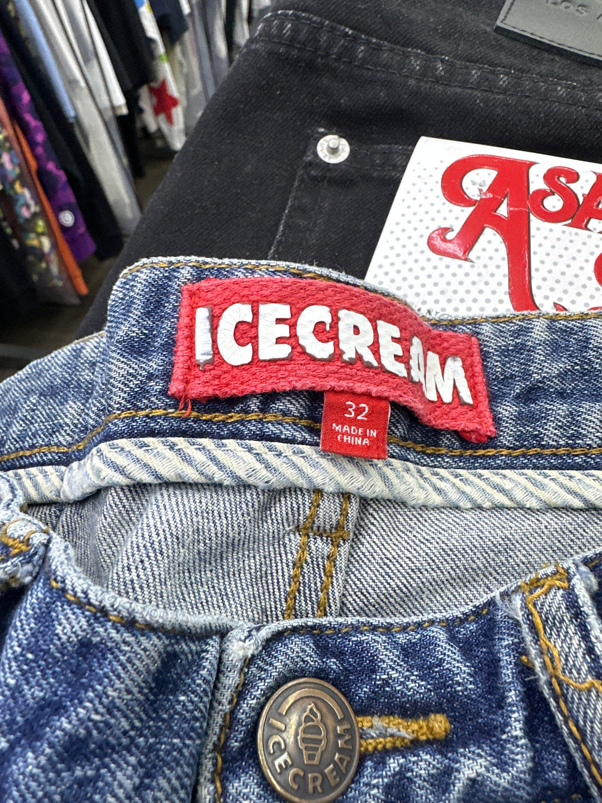 Icecream Perimeter Jean Blueberry Haze Preloved