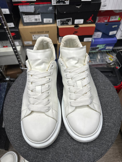 Alexander McQueen White/Blue Patent Preloved