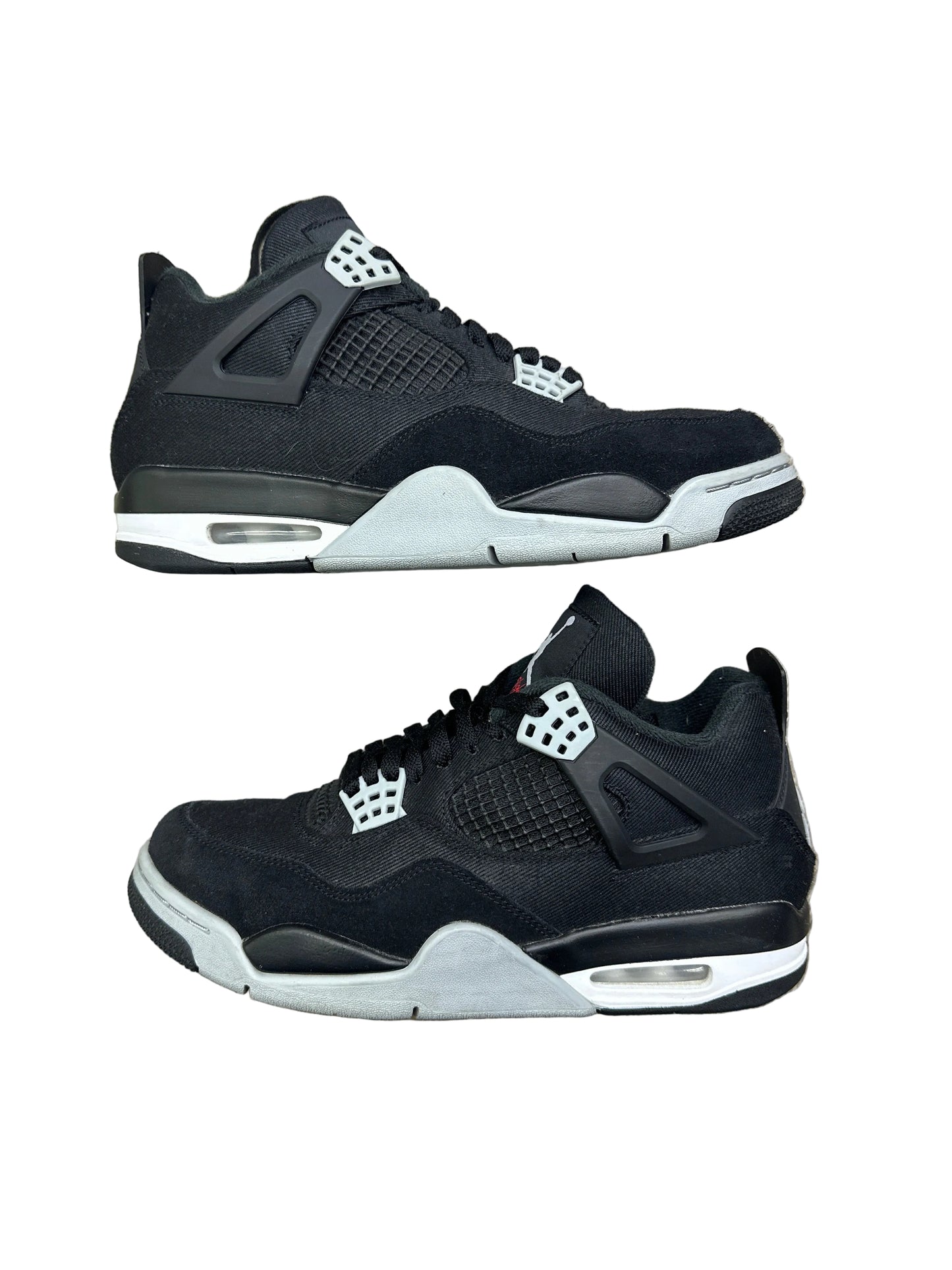 Jordan 4 Black Canvas Preloved