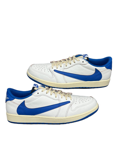 Travis Jordan 1 Low Fragment Sail Military Blue Preloved