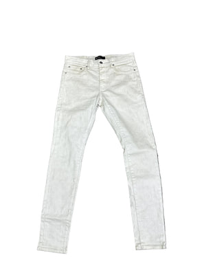 Purple Brand Cream Low Rise Skinny Jeans Preloved